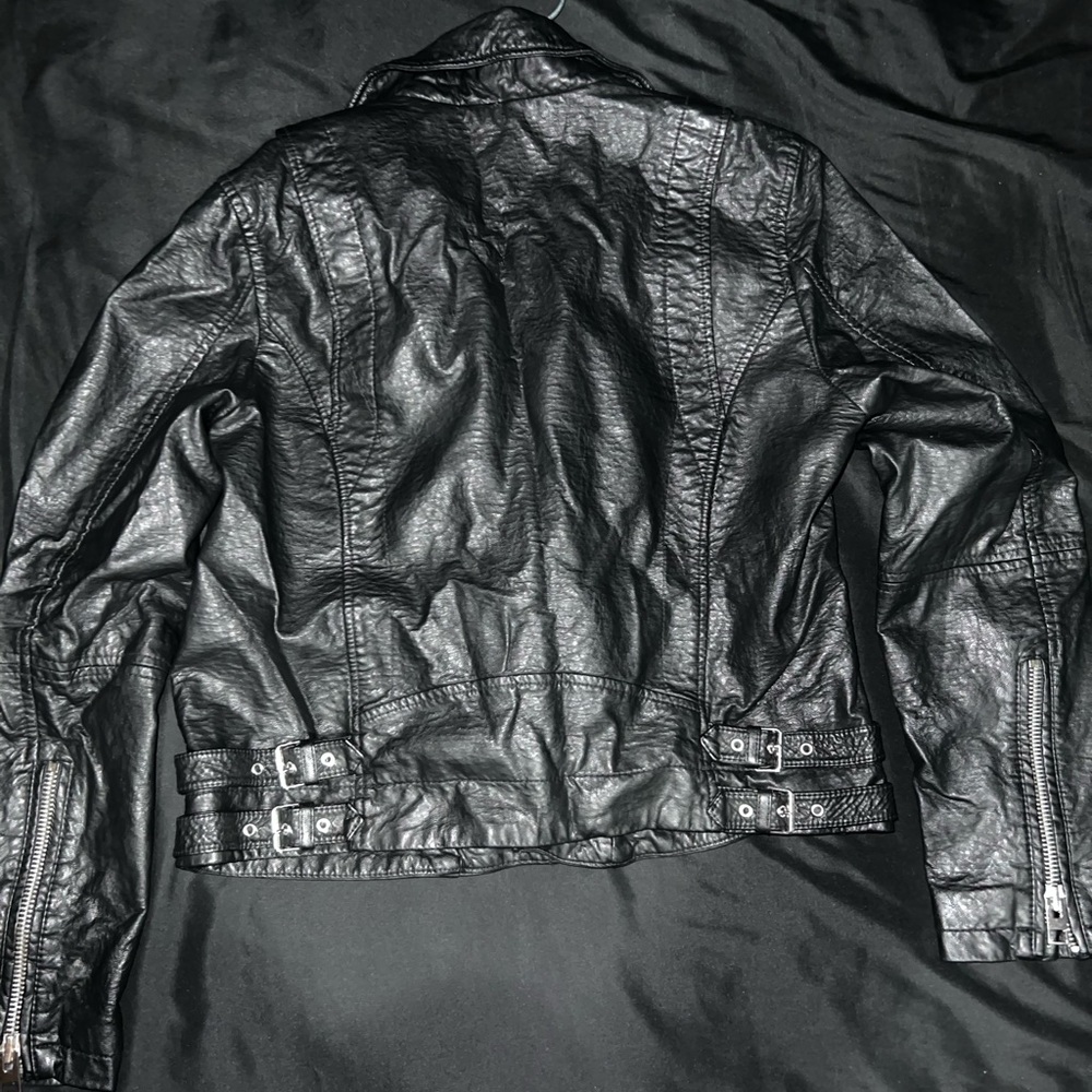 Black leather Jacket